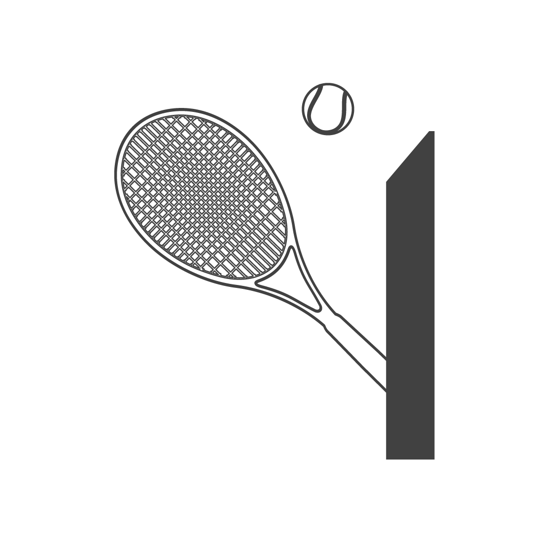 3 terrains de Tennis